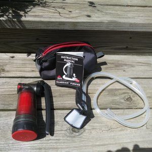 MSR Guardian backpacking water purifier (high quality, filters viruses)